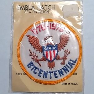 Bicentennial Sew on Patch.